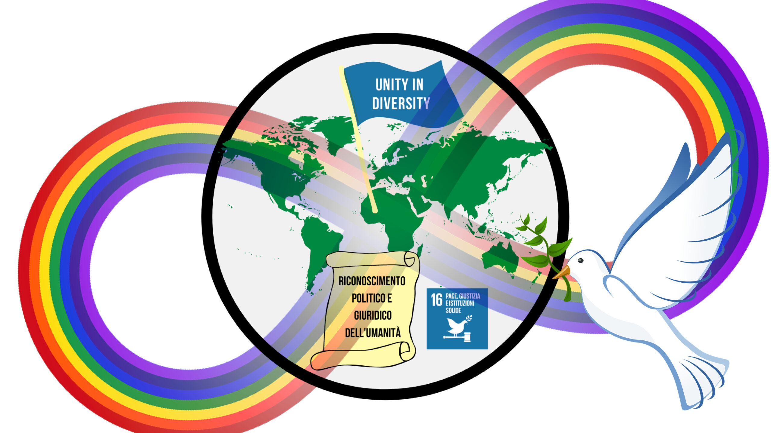 Pace, unità giustizia © Angelo Fragliasso, Marco Bresci